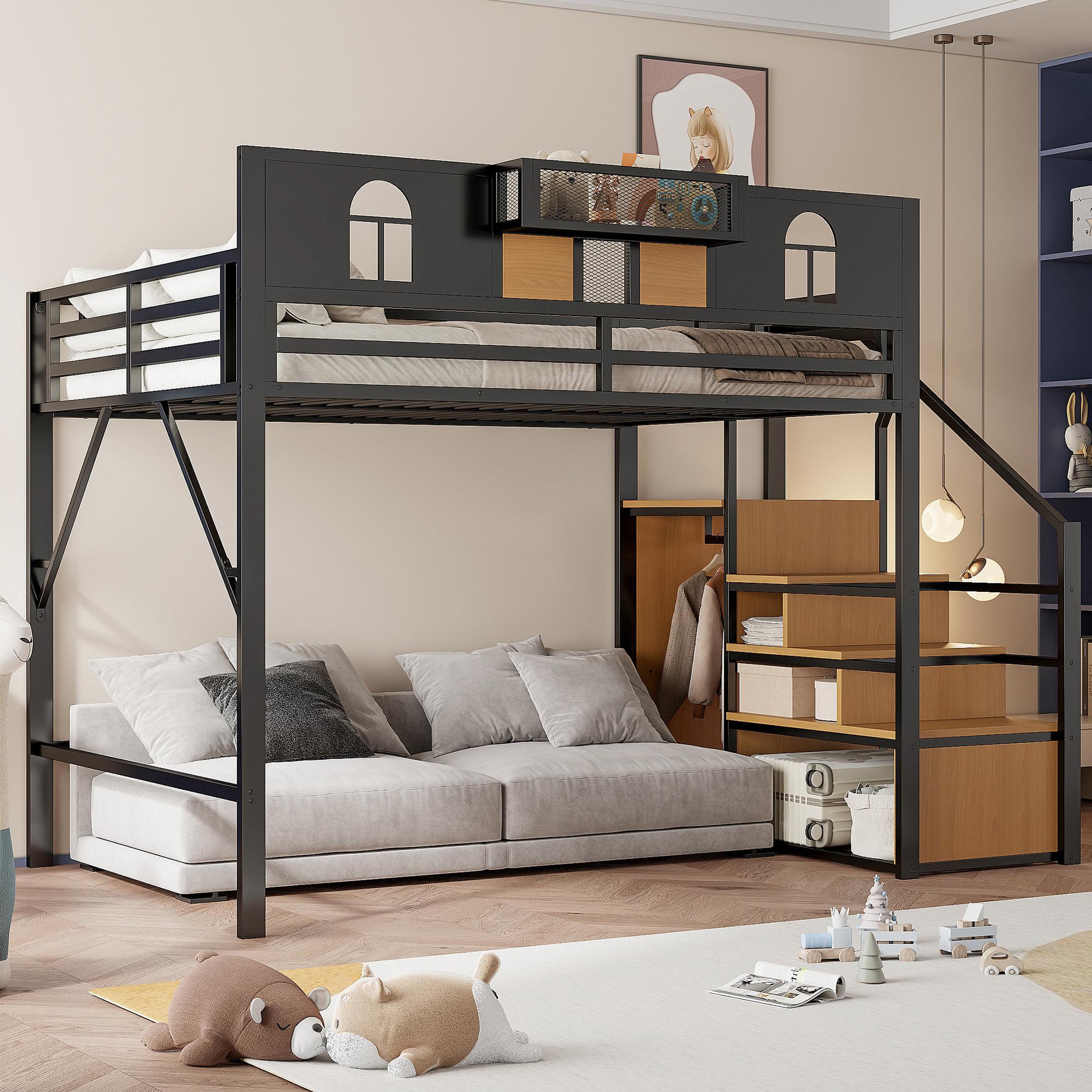 Voir la diapositive 5 : MERAX Lit mezzanine