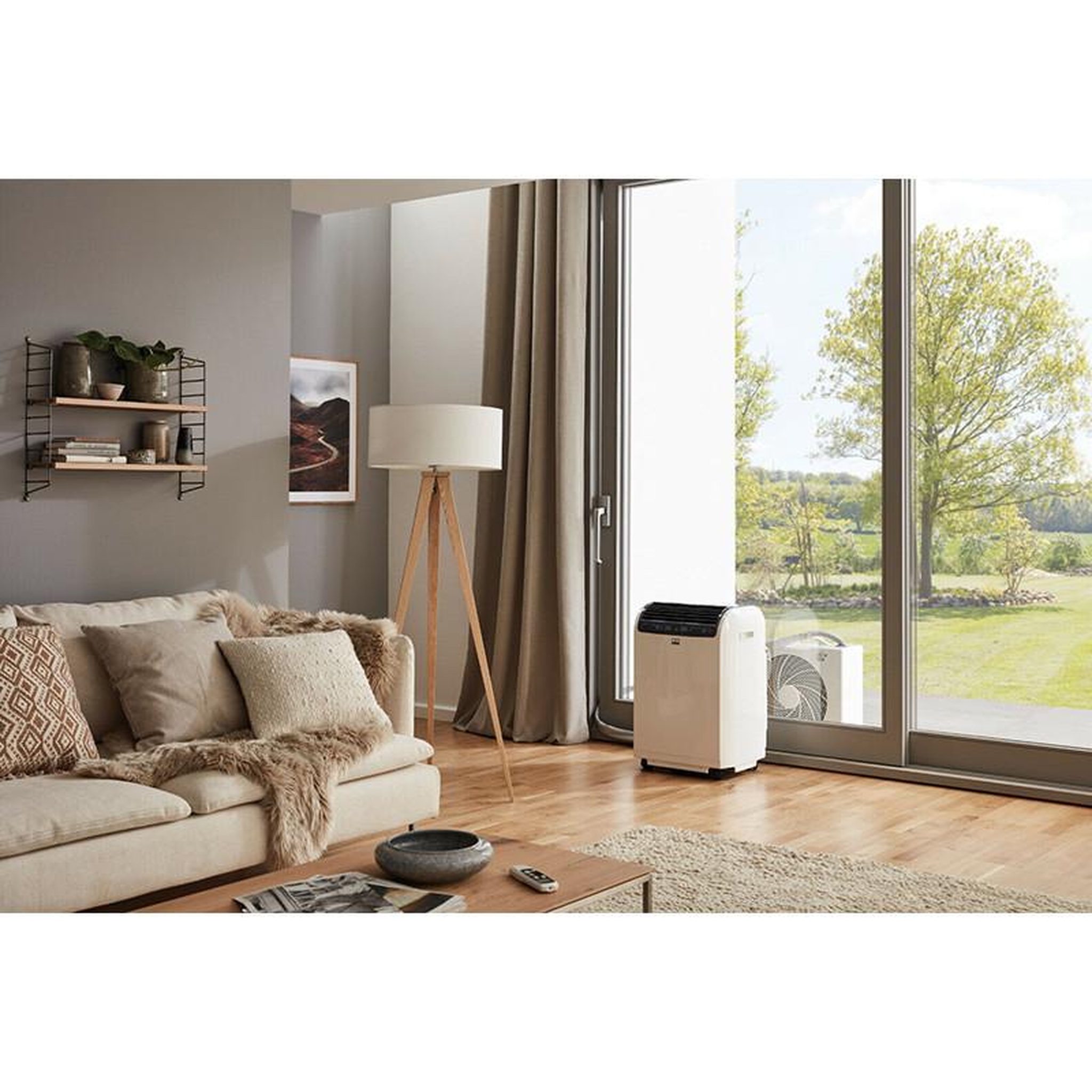 Voir la diapositive 2 : Remko Remko RKL 495 DC 4,3 kW Blanc Climatiseur split mobile