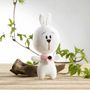 Voir la diapositive 3 : Paris Prix Kit Complet Amigurumi  Valentin le Lapin  17cm Blanc
