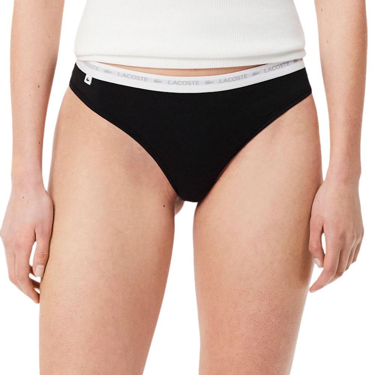 Lacoste X3 Strings  Femme Lacoste coton stretch