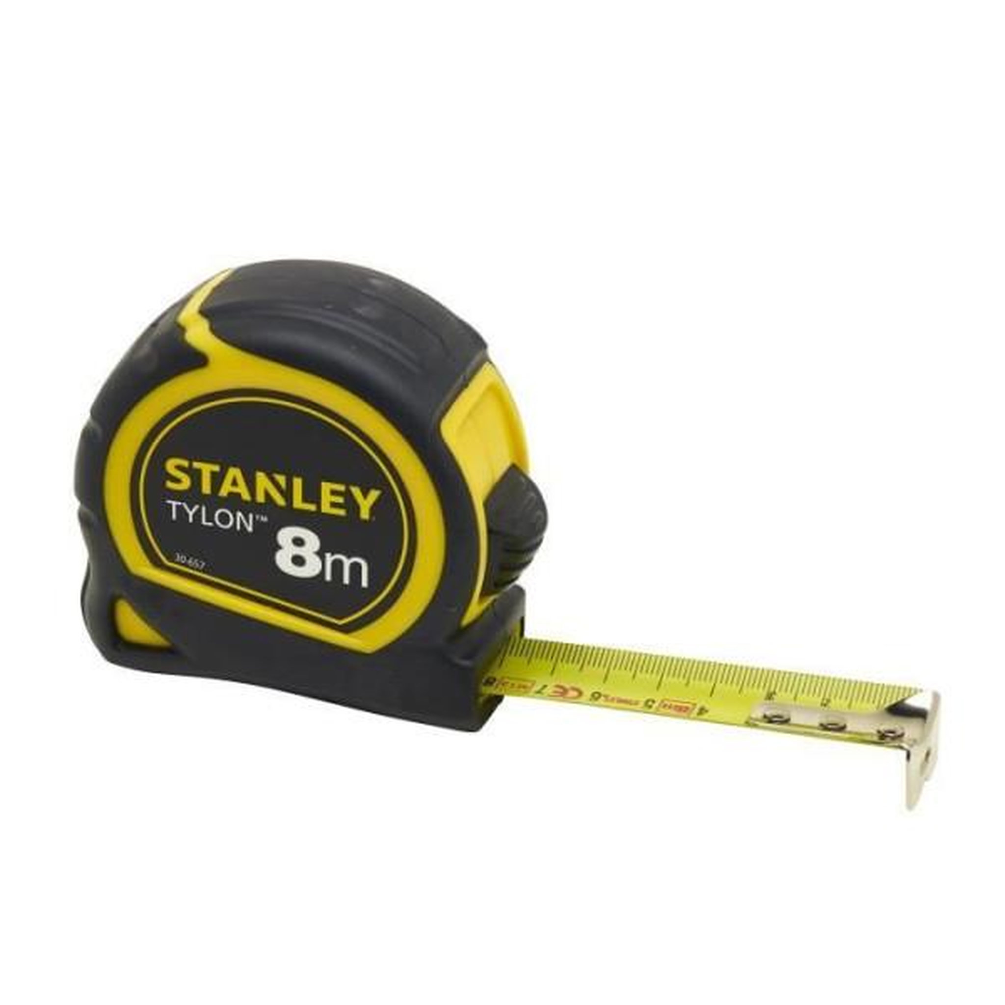 Voir la diapositive 2 : Stanley Mesure a ruban stanley - 8m x 25mm - ruban en acier laqué avec crochet 2 rivets