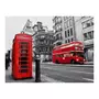 Paris Prix Papier Peint  Cabine Téléphonique & Bus Rouges à Londres 