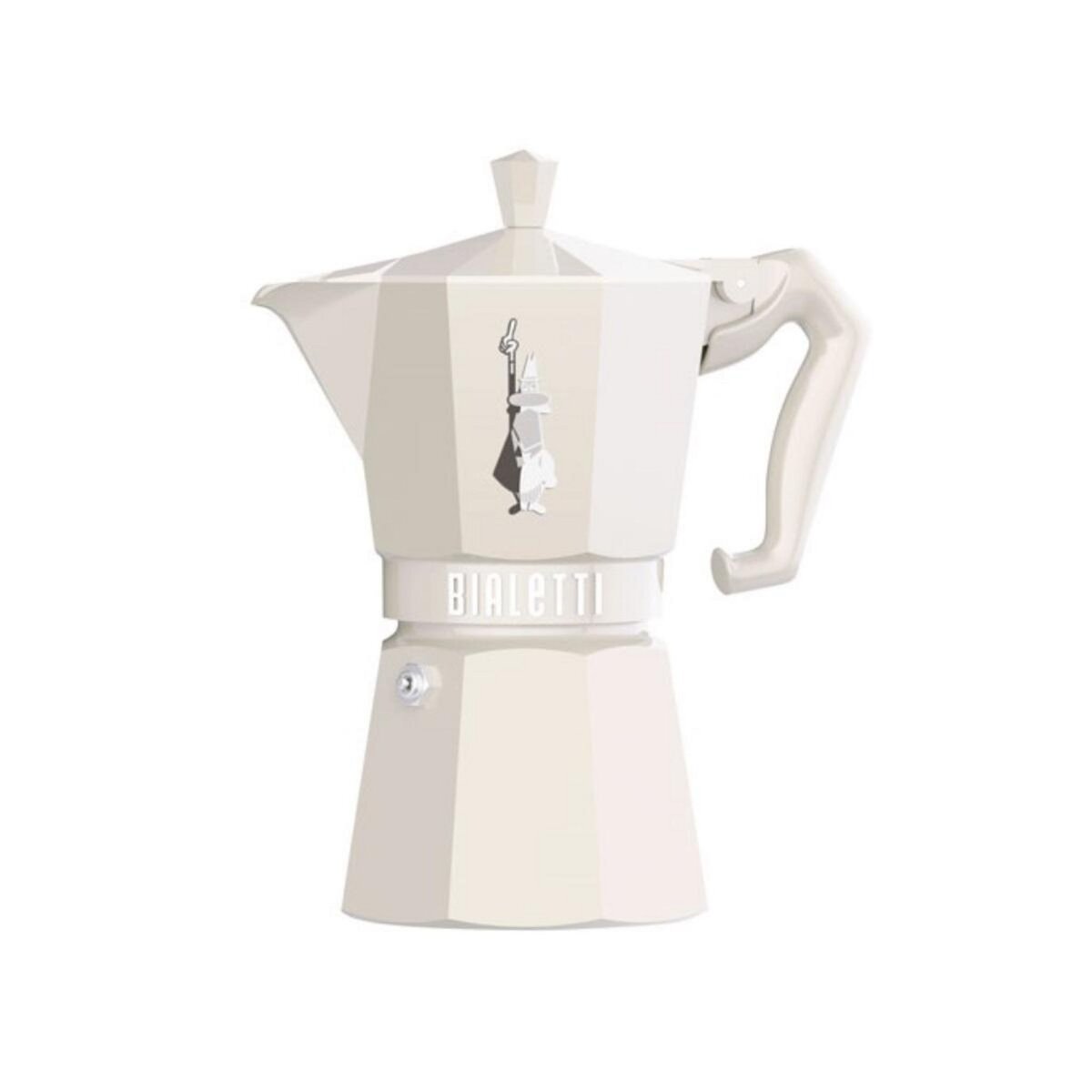 BIALETTI Cafetière italienne 6 tasses crème - 0009060