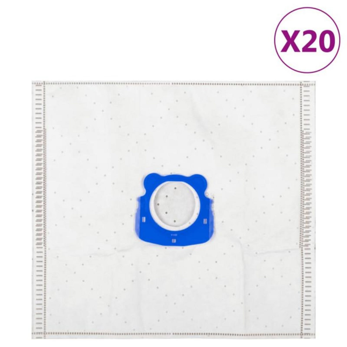 VIDAXL Sacs d'aspirateur pour Rowenta RO3125 20 pcs