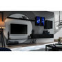 Voir la diapositive 2 : Paris Prix Ensemble Meuble TV Design  Switch I  330cm Noir