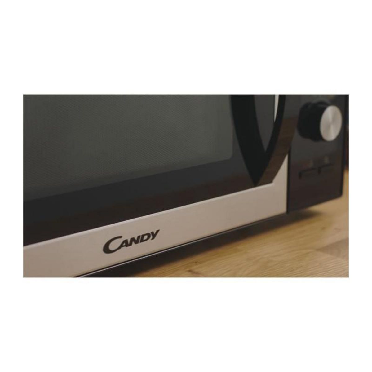 Candy CMCA29EDLB Micro-ondes Combiné 29L MO : 1000W - Gril : 1000W - Cavité en acier inoxidable - UI digitale Fonction basse témper