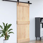Voir la diapositive 4 : VIDAXL Porte NARVIK 70x210 cm bois massif de pin