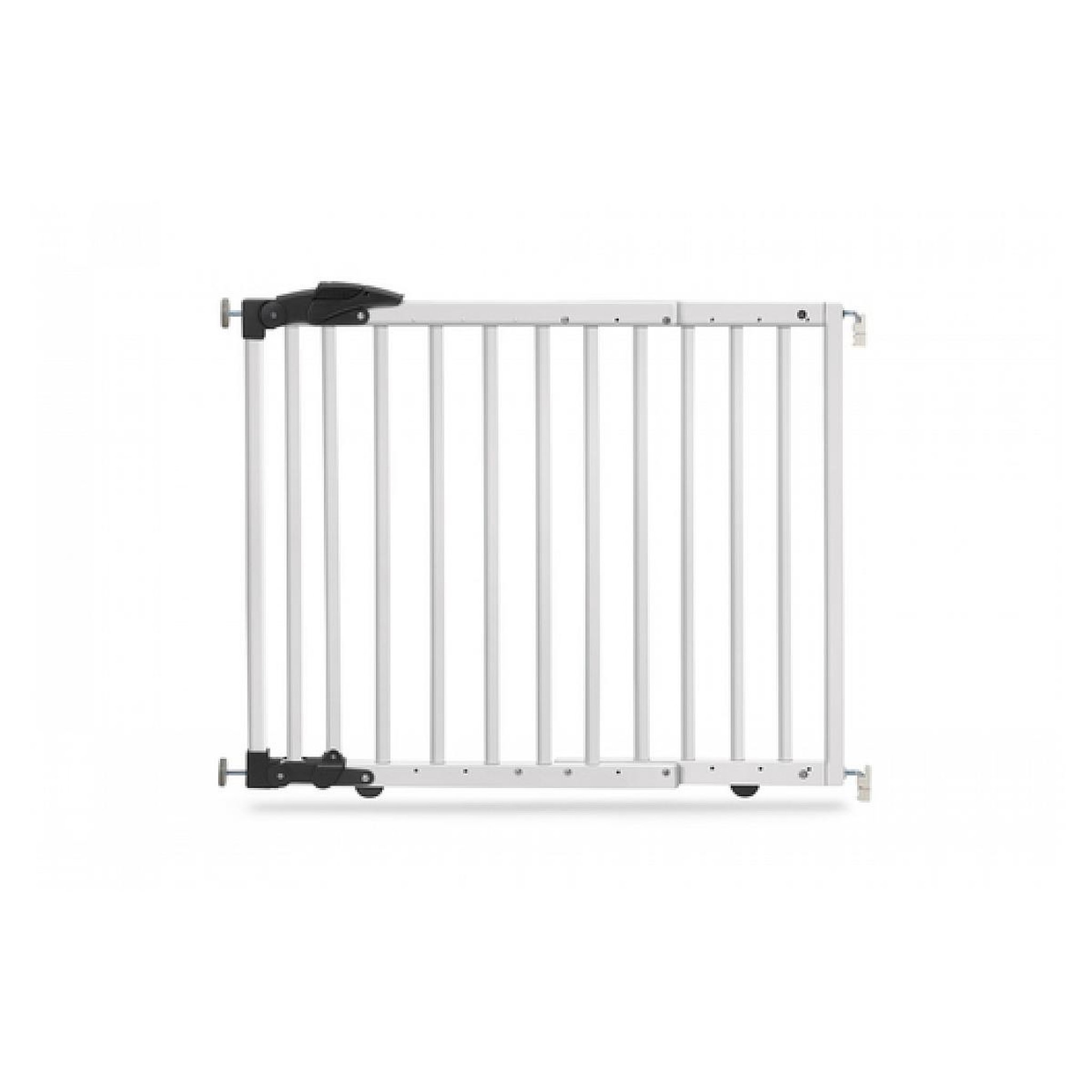 Voir la diapositive 2 : GEUTHER Barrière de porte à fixer par pression 68 a 102 cm Couleur Blanc