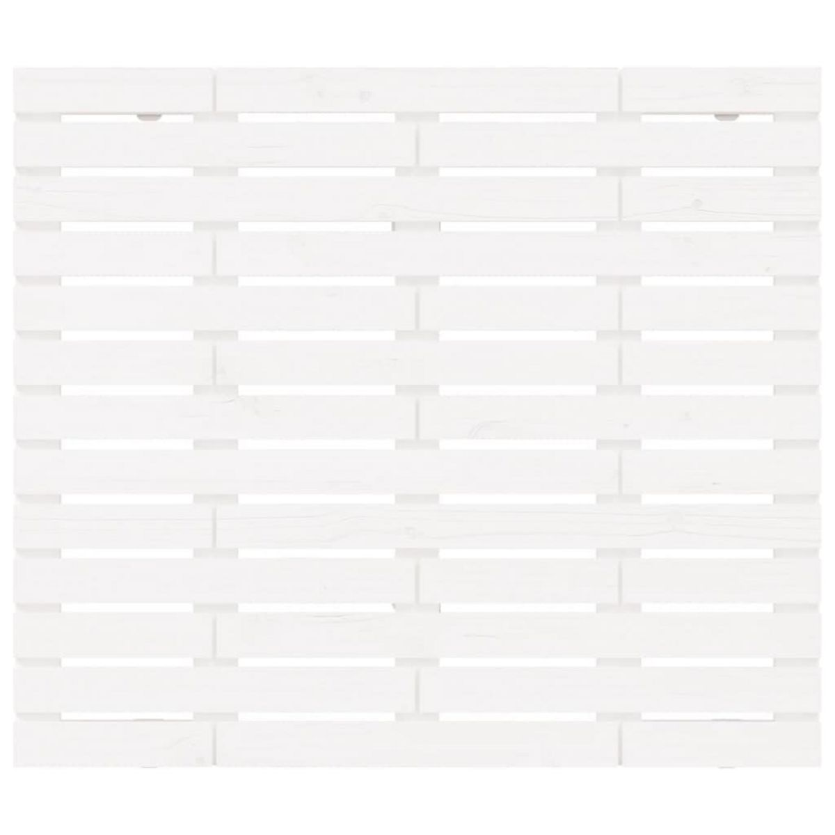 VIDAXL Tete de lit murale Blanc 96x3x91,5 cm Bois massif de pin
