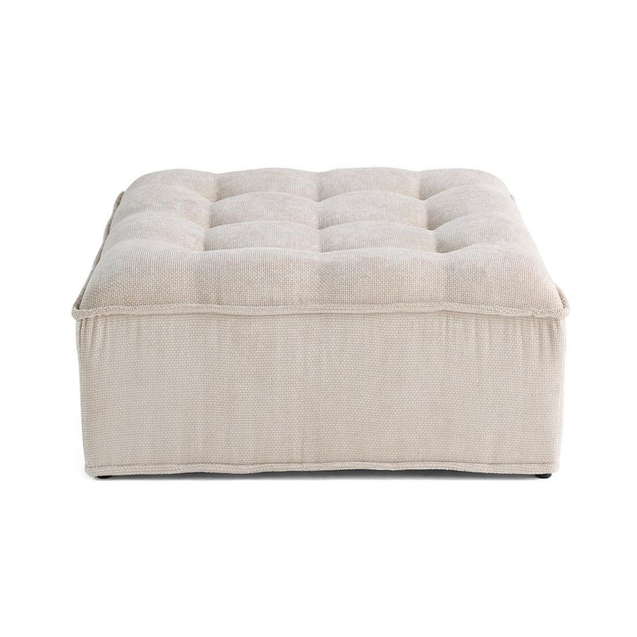 Voir la diapositive 4 : LISA DESIGN Marisol - pouf modulable - velours texturé