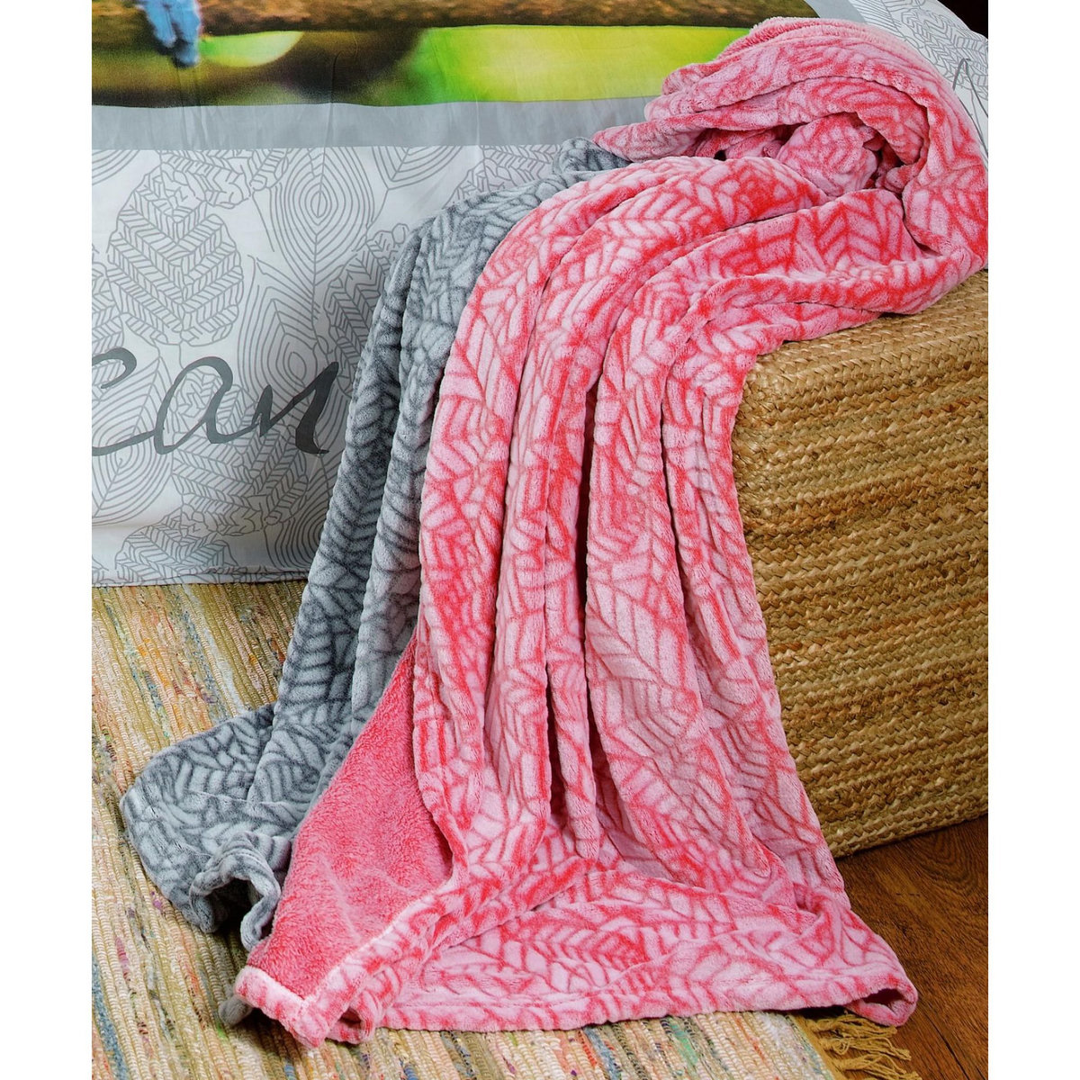 Les Ateliers du Linge Plaid 100%polyester