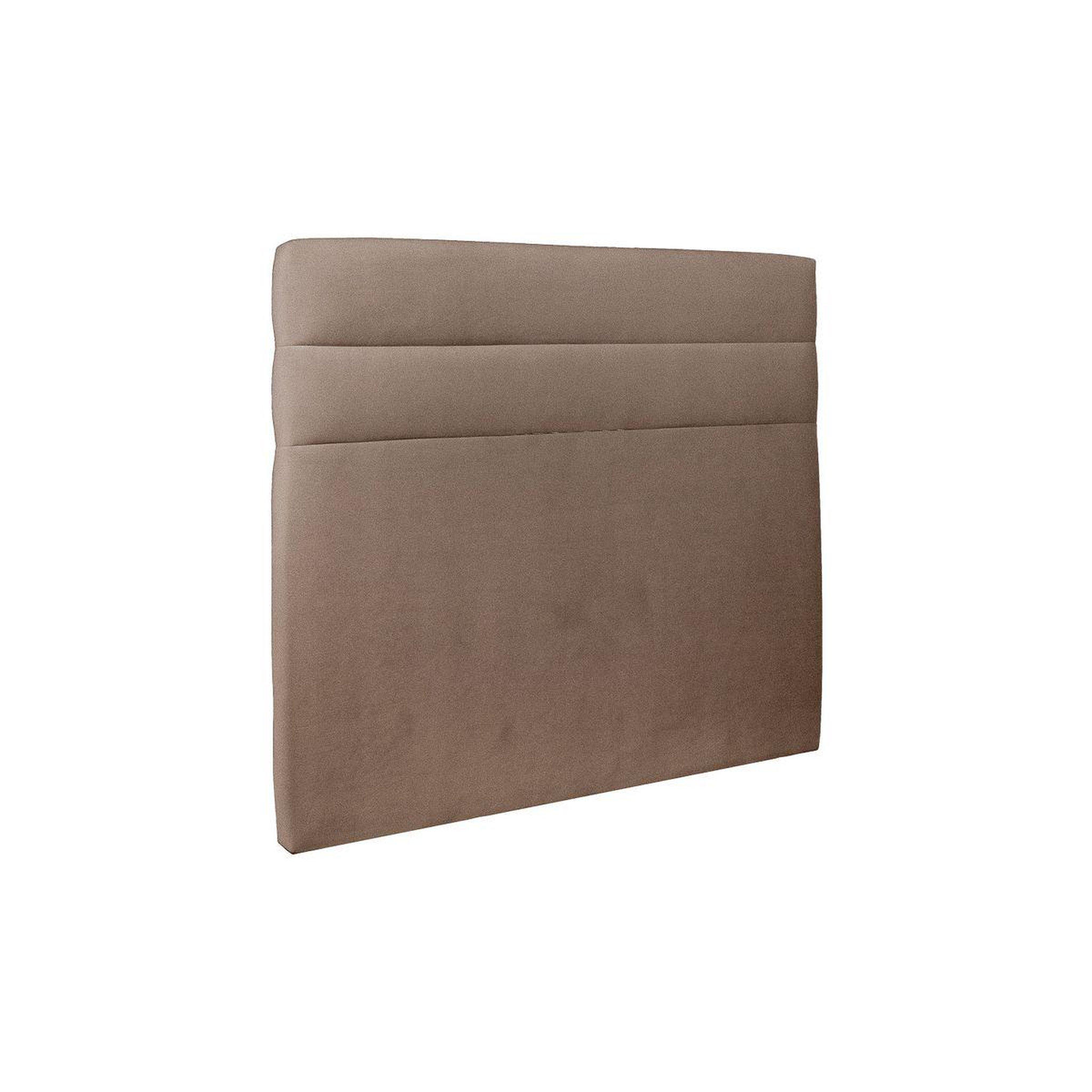 Voir la diapositive 5 : Sommeil de Plomb Lit avec tête de lit lignes velours et sommier kit - Hauteur totale : 29cm