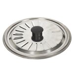 Paris Prix Couvercle de Cuisson en Inox  Universel  20cm Argent