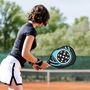 Voir la diapositive 4 : HOMCOM Lot de 4 raquettes de pickleball 4 balles jaune et sac de transport bleu noir