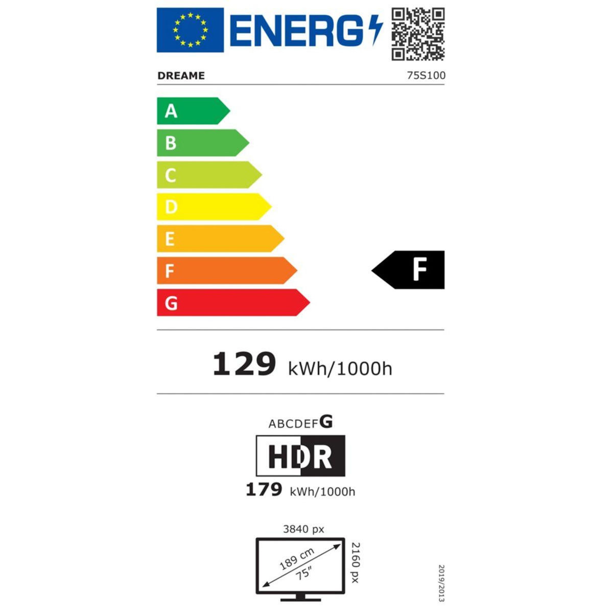 DREAME TV Mini Led 75S100