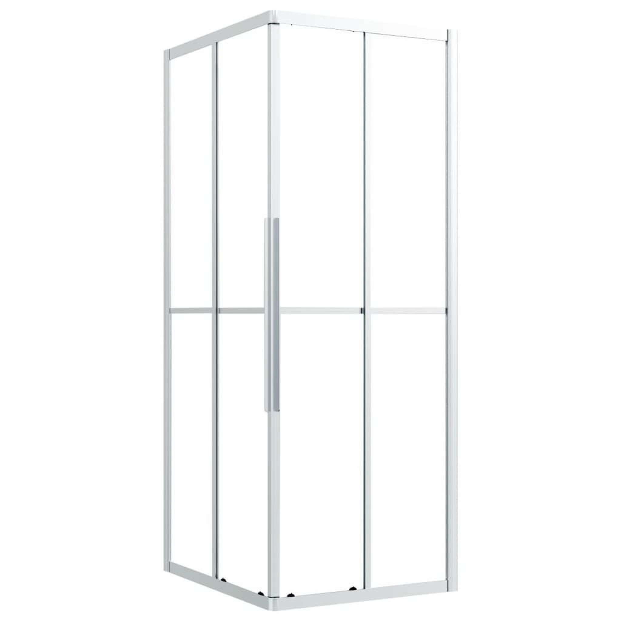 Voir la diapositive 2 : VIDAXL Cabine de douche ESG depoli 90x70x180 cm