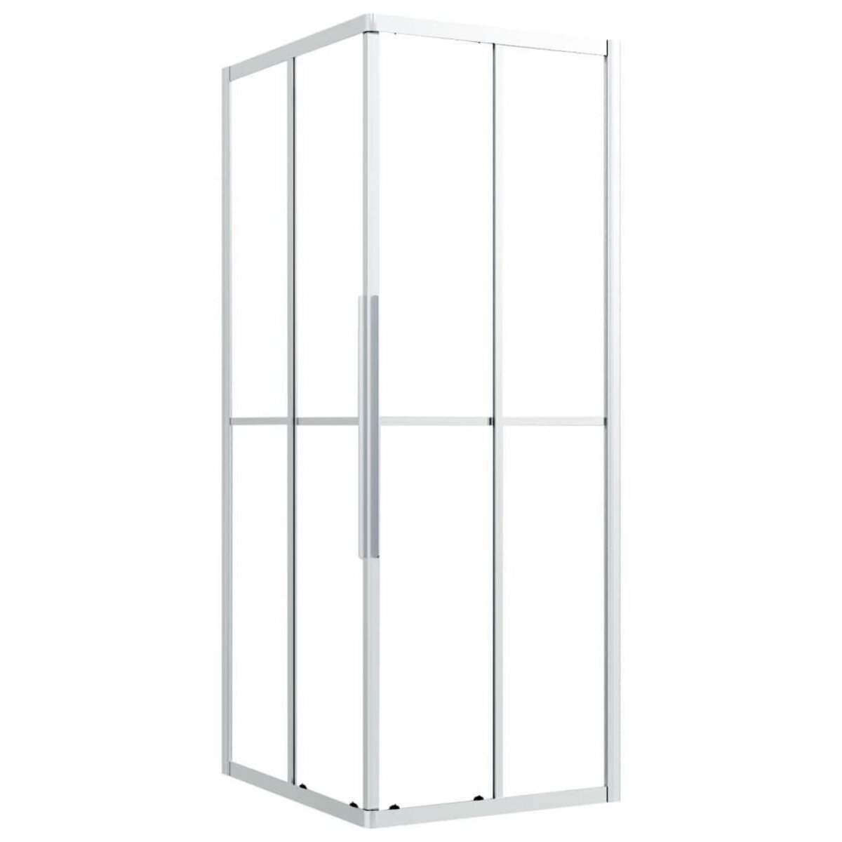 VIDAXL Cabine de douche ESG depoli 90x70x180 cm