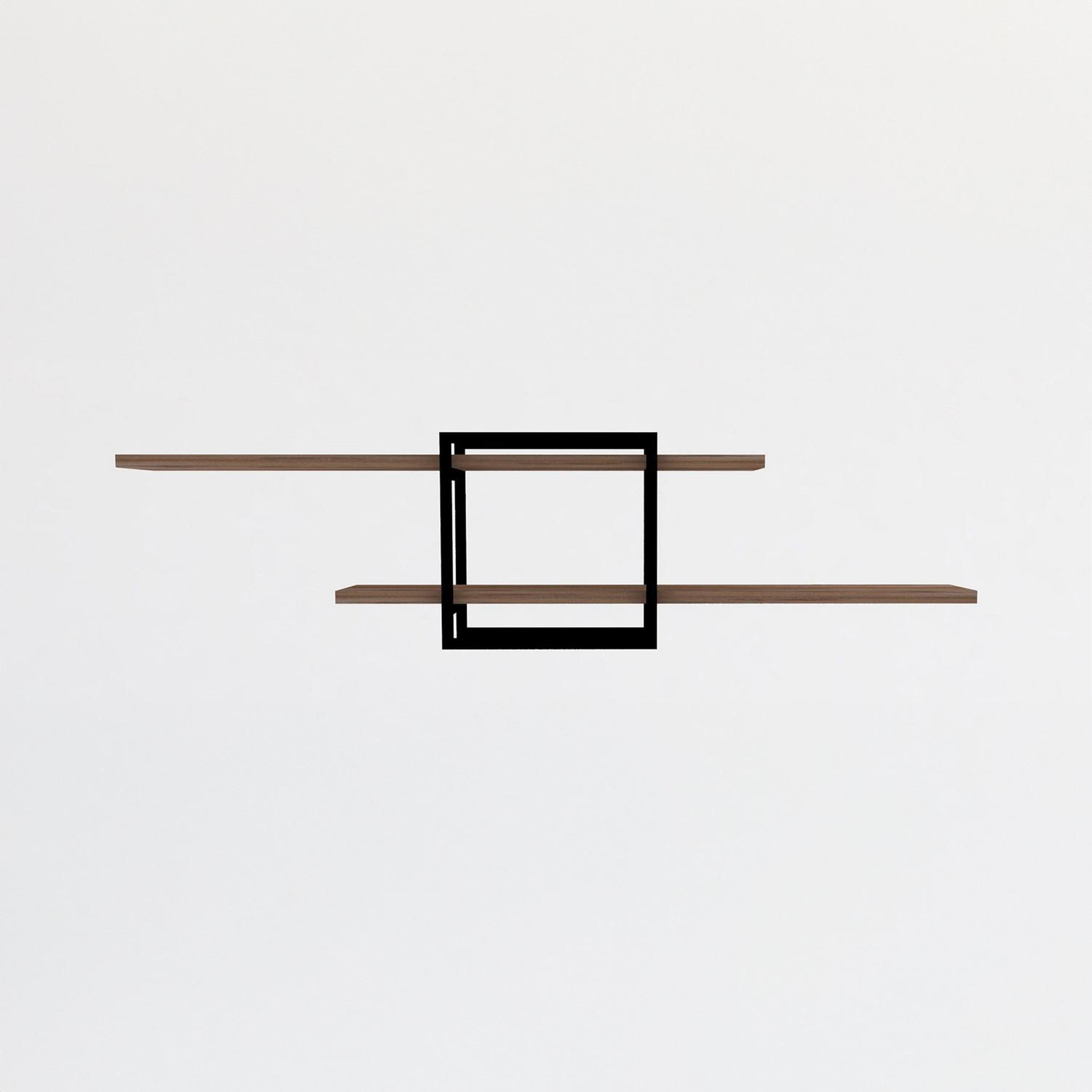 Voir la diapositive 4 : Habitat et Jardin Étagère murale en bois  mone  - 120 x 18 x 30 cm - pin atlantique