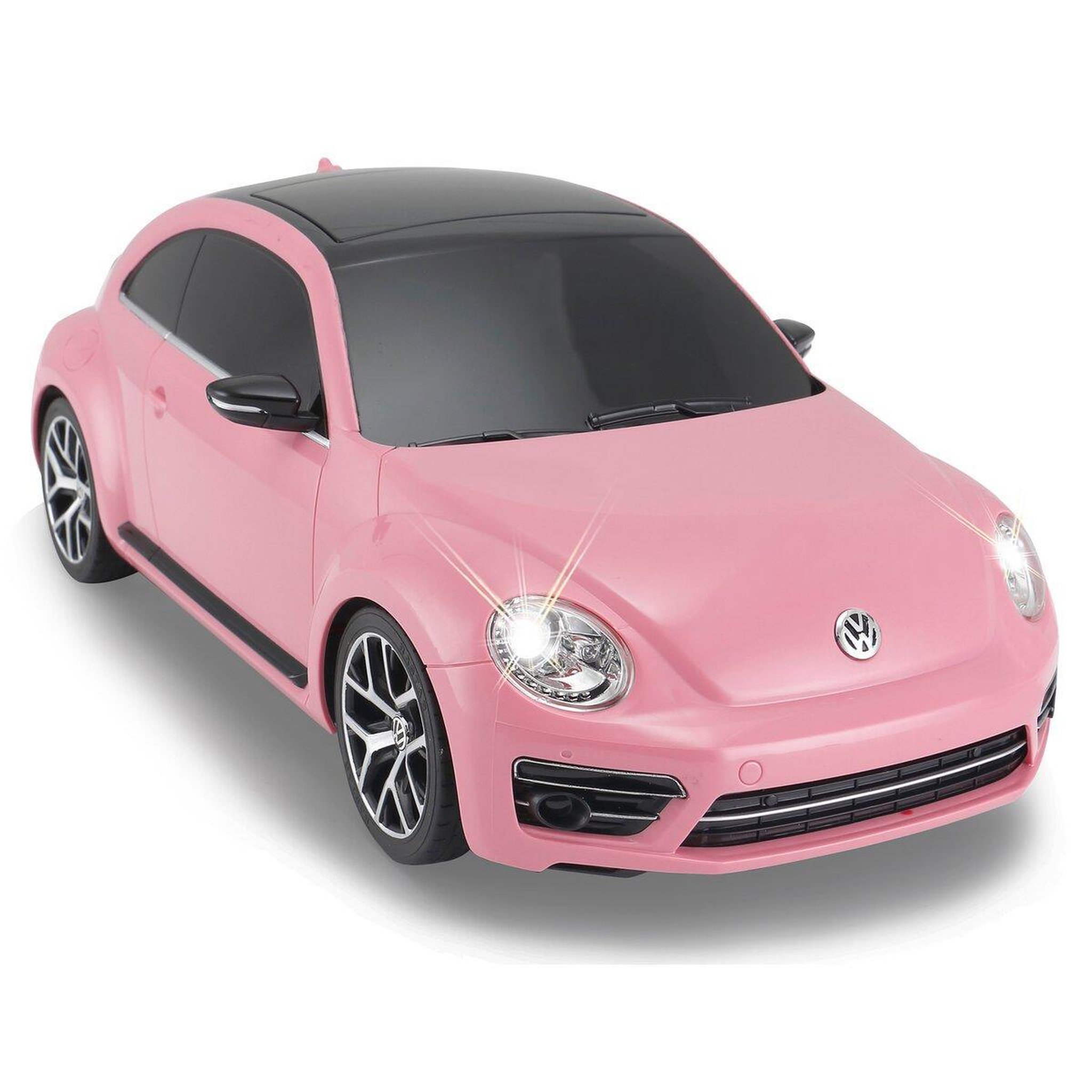 Voir la diapositive 3 : Jamara VW Beetle couleur rose 2,4GHz 1:14