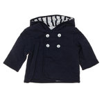 ELLE EST OU LA MER Veste  Fille/Garçon EOM Oisillon. Coloris disponibles : Bleu