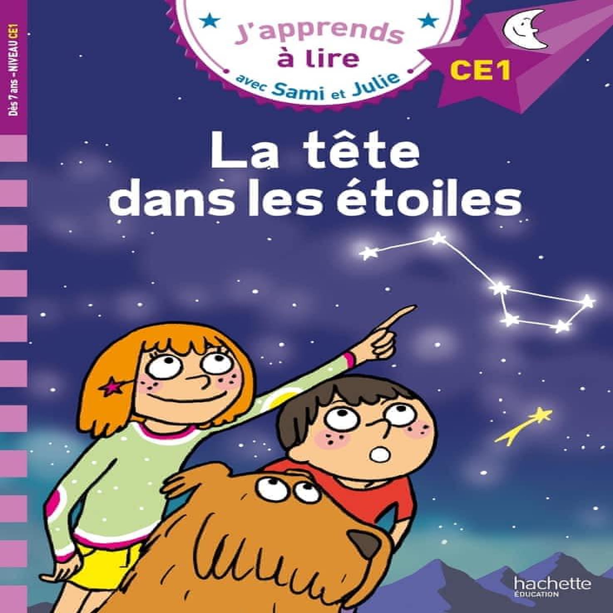 J'APPRENDS A LIRE AVEC SAMI ET JULIE : LA TETE DANS LES ETOILES. CE1, Aladjidi Virginie