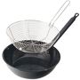 Voir la diapositive 2 : Vaello Poêle friteuse émaillée Ø 28 cm Vaello