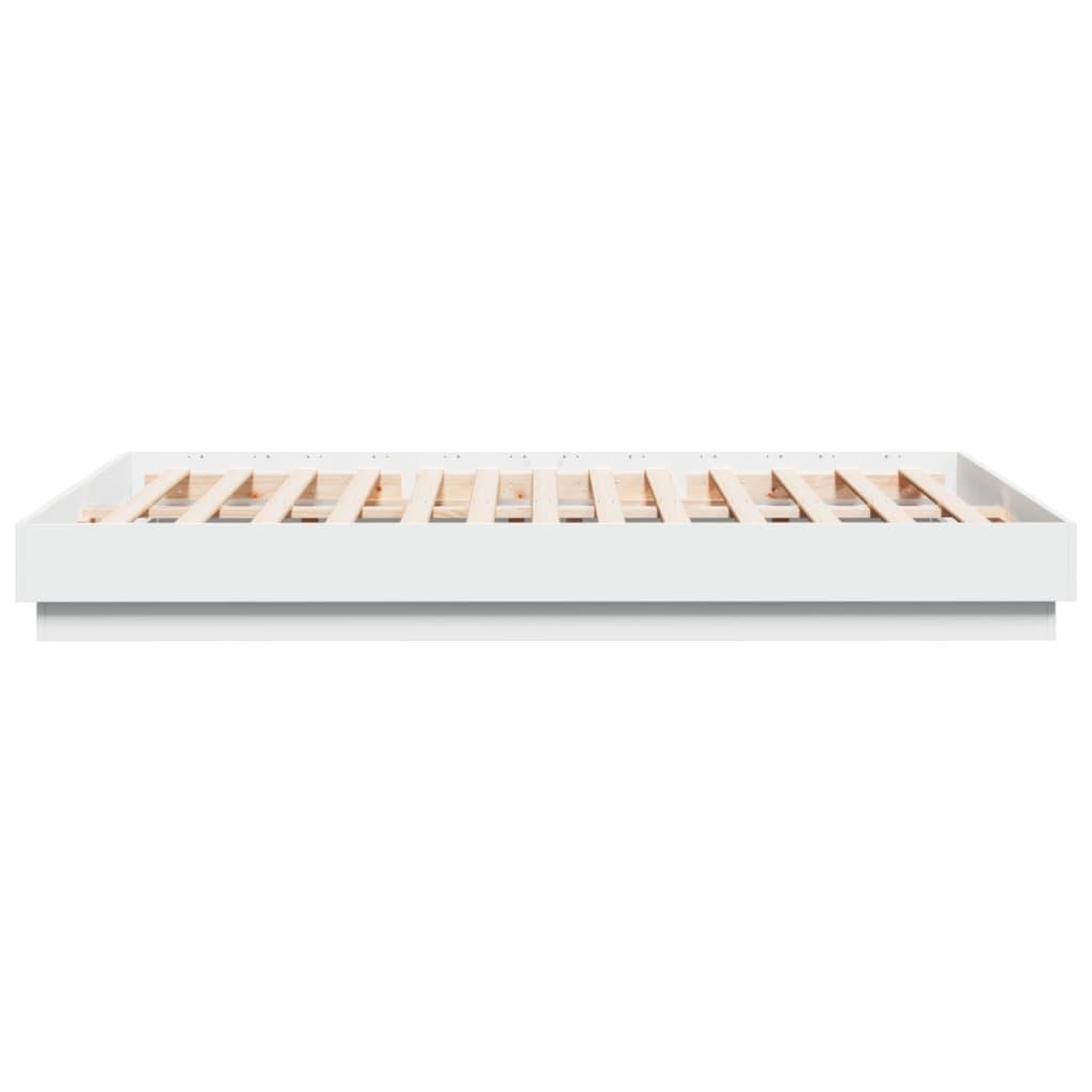 Voir la diapositive 5 : VIDAXL Cadre de lit sans matelas blanc 120x200 cm