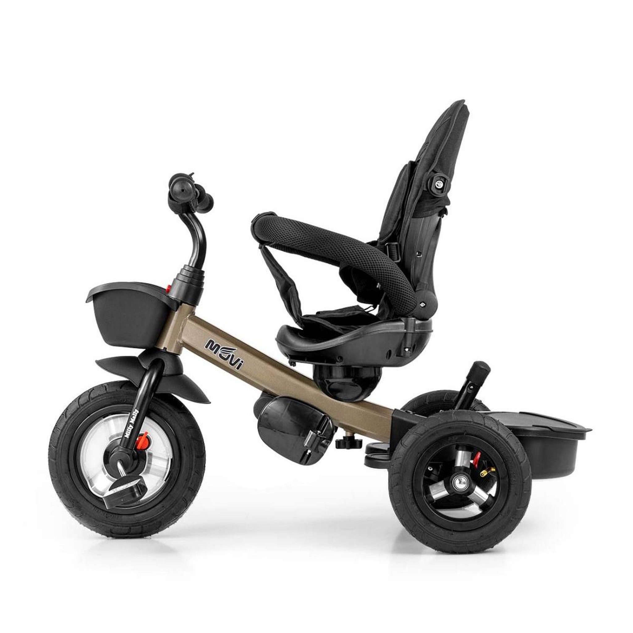 Voir la diapositive 3 : MILLY MALLY Tricycle enfant Movi noir Or