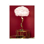 Voir la diapositive 6 : Paris Prix Lampe à Poser Imitation Plume  Slim  63cm Or & Rose