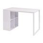 Voir la diapositive 3 : VIDAXL Table d'ecriture 120x60x75 cm Blanc