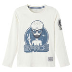NAME IT T-Shirt Blanc Garçon Name it Nobbe. Coloris disponibles : Blanc