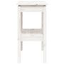 Voir la diapositive 5 : VIDAXL Table console Blanc 80x40x75 cm Bois de pin solide
