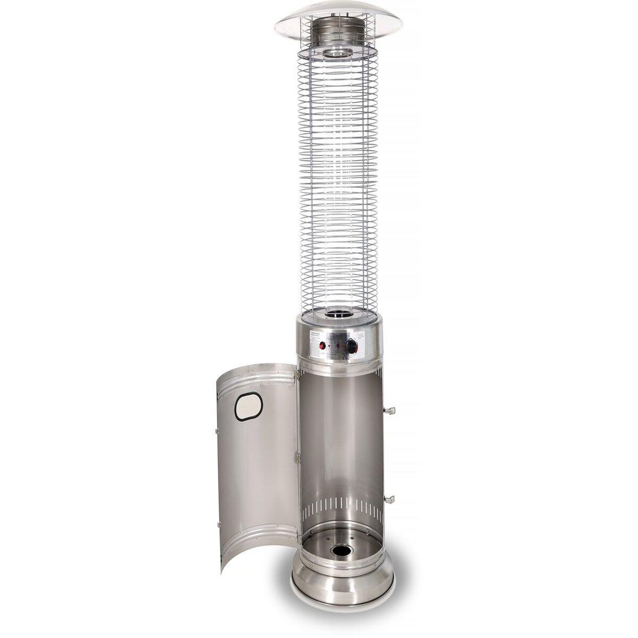 Voir la diapositive 3 : Habitat et Jardin Parasol chauffant gaz  Flamma  - 11 KW - Acier