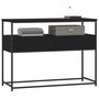 Voir la diapositive 3 : VIDAXL Table console noir 100x40x75 cm bois d'ingenierie
