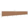 Voir la diapositive 6 : VIDAXL Paravent 6 panneaux Tissu 800 x 160 cm Taupe