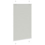 Voir la diapositive 3 : VIDAXL Store plisse gris clair 75x100 cm largeur du tissu 74,4 cm