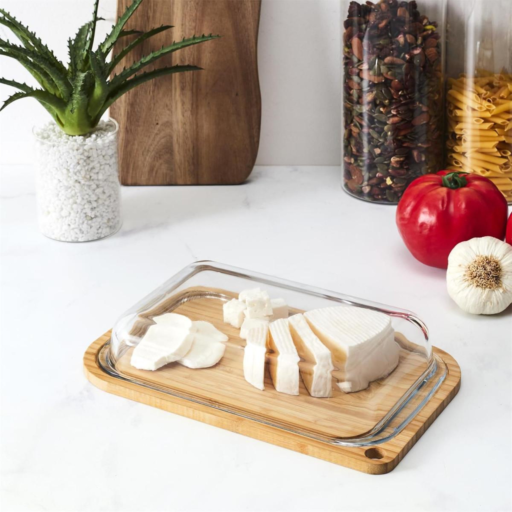 Voir la diapositive 4 : COOK CONCEPT Boîte de conservation  support  28cm naturel