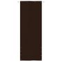 Voir la diapositive 2 : VIDAXL Ecran de balcon Marron 80x240 cm Tissu Oxford