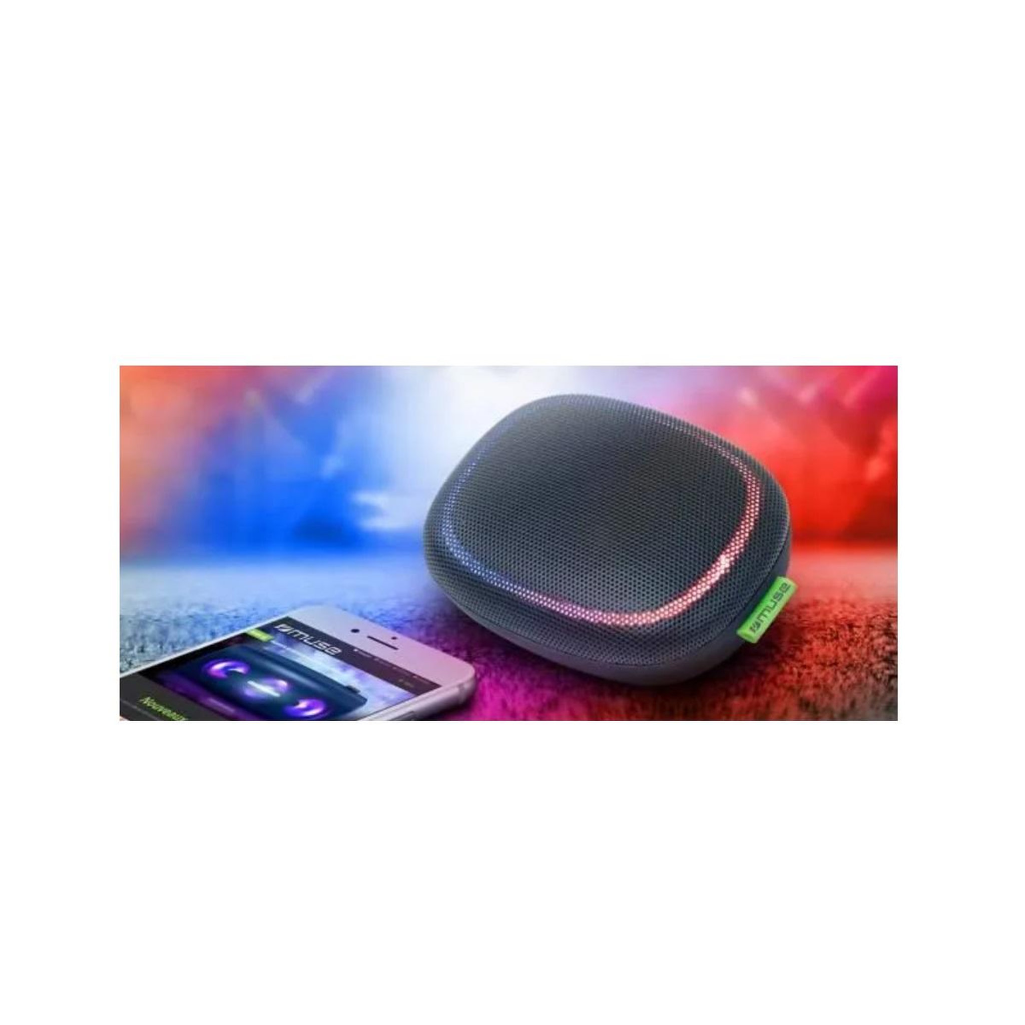 Voir la diapositive 2 : Muse Enceinte nomade bluetooth noir - m328kl