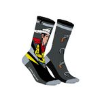 CAPSLAB Paire de tennis dépareillées Lucky Luke Gun. Coloris disponibles : Gris