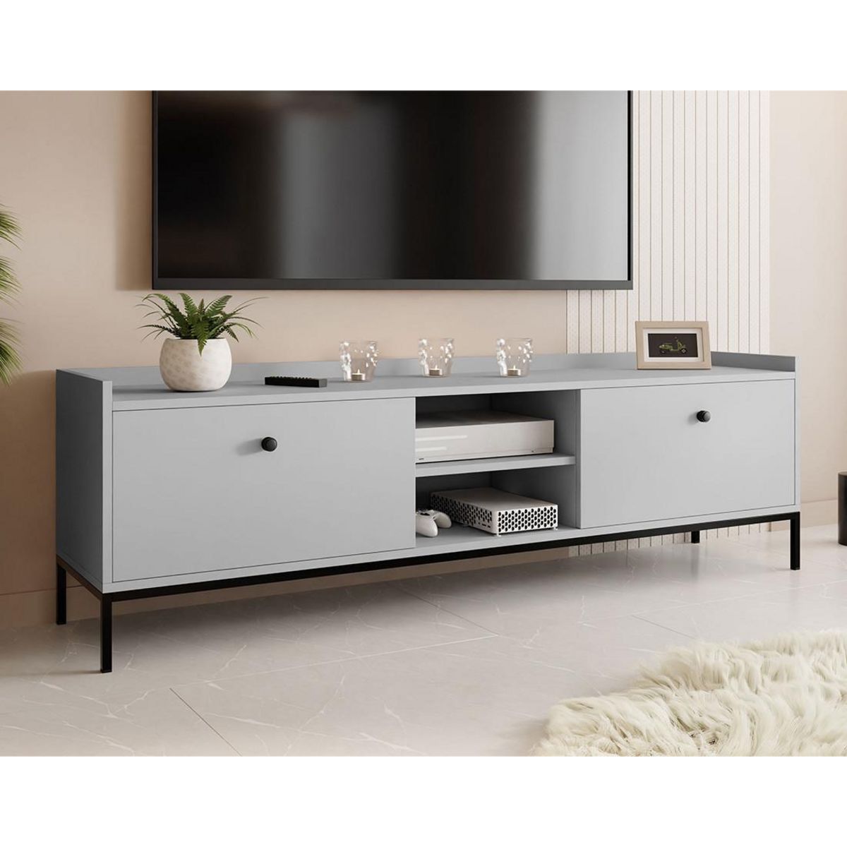 BEST MOBILIER Filipo - meuble tv - 180 cm