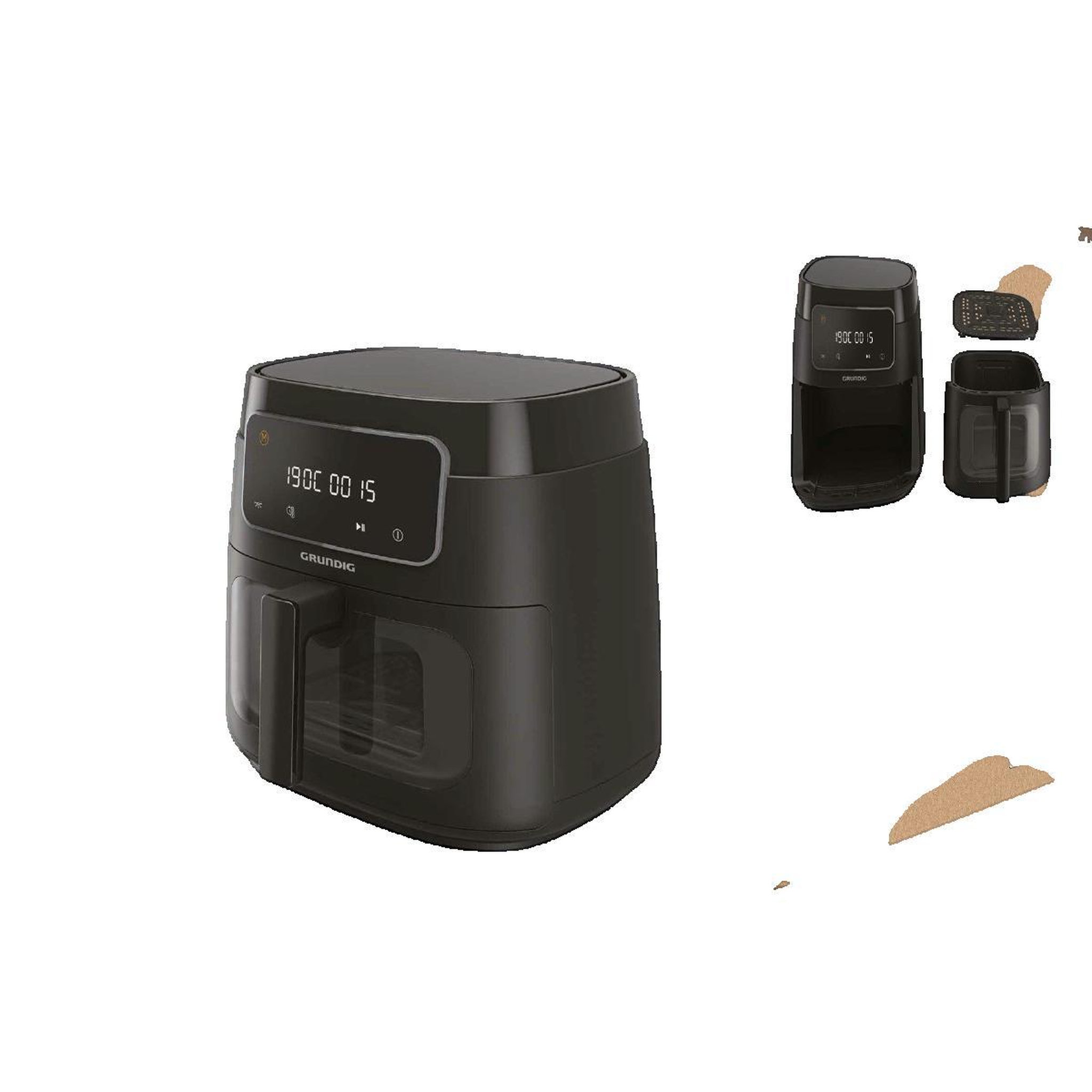 Voir la diapositive 2 : Grundig Friteuse Grundig FRY 7320 à air chaud 7,6 litres