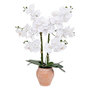 Voir la diapositive 1 : ATMOSPHERA Orchidée Artificielle en Pot  Dena  65cm Blanc