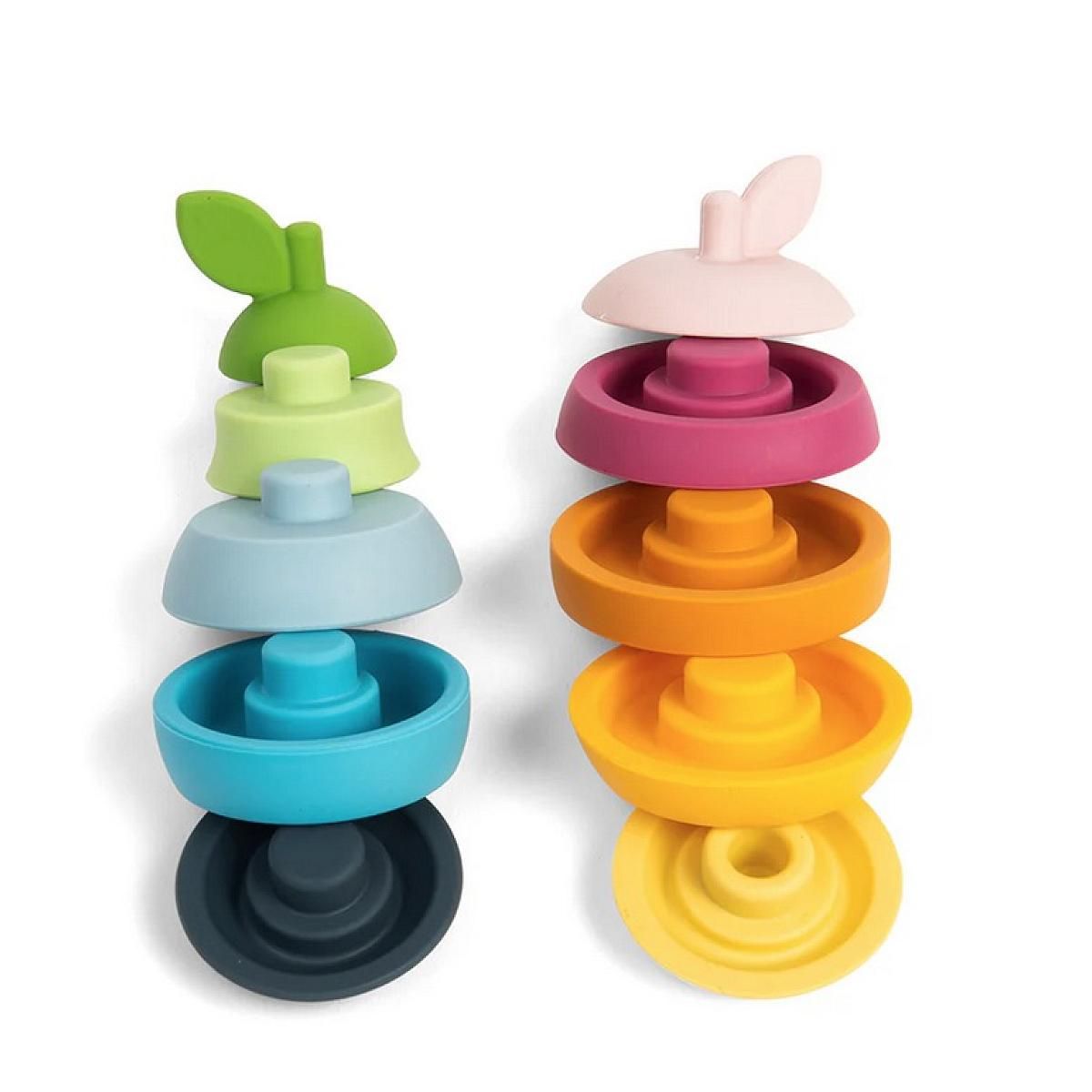 BIGJIGS Pomme et poires souple à empiller