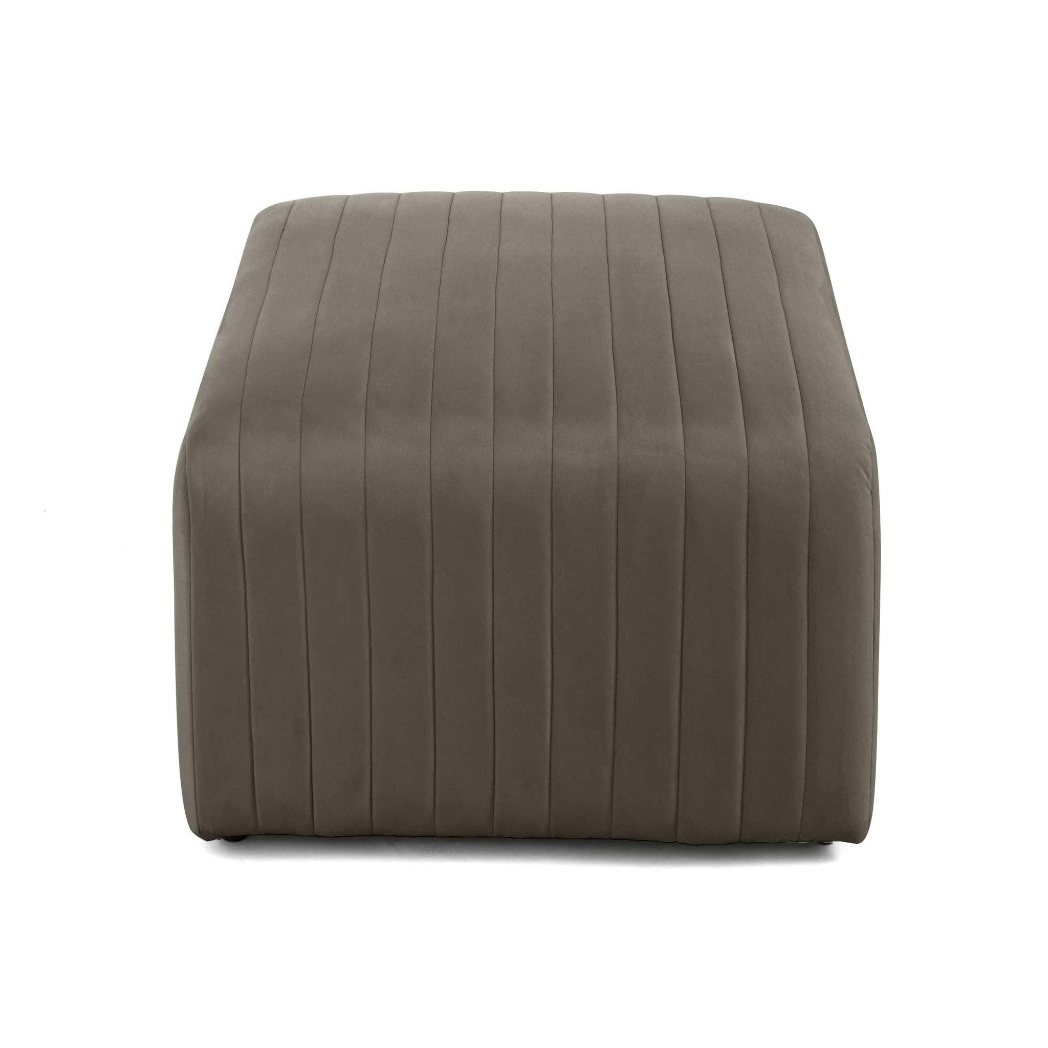 Voir la diapositive 5 : BEST MOBILIER Nova - pouf modulable - en velours
