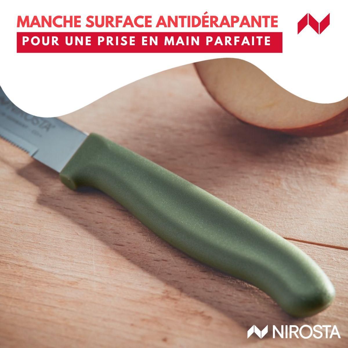 NIROSTA Couteau à légumes 19 cm Nirosta Elemental