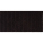 GUY LEVASSEUR Tapis de bain rectangulaire en coton uni 60x120cm. Coloris disponibles : Marron