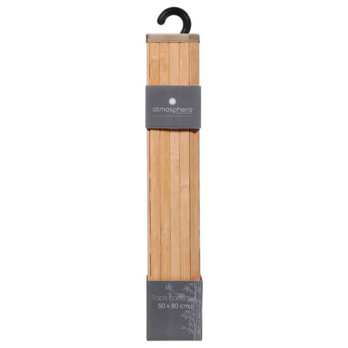 ATMOSPHERA Tapis Bambou  Latte  50x80cm Naturel