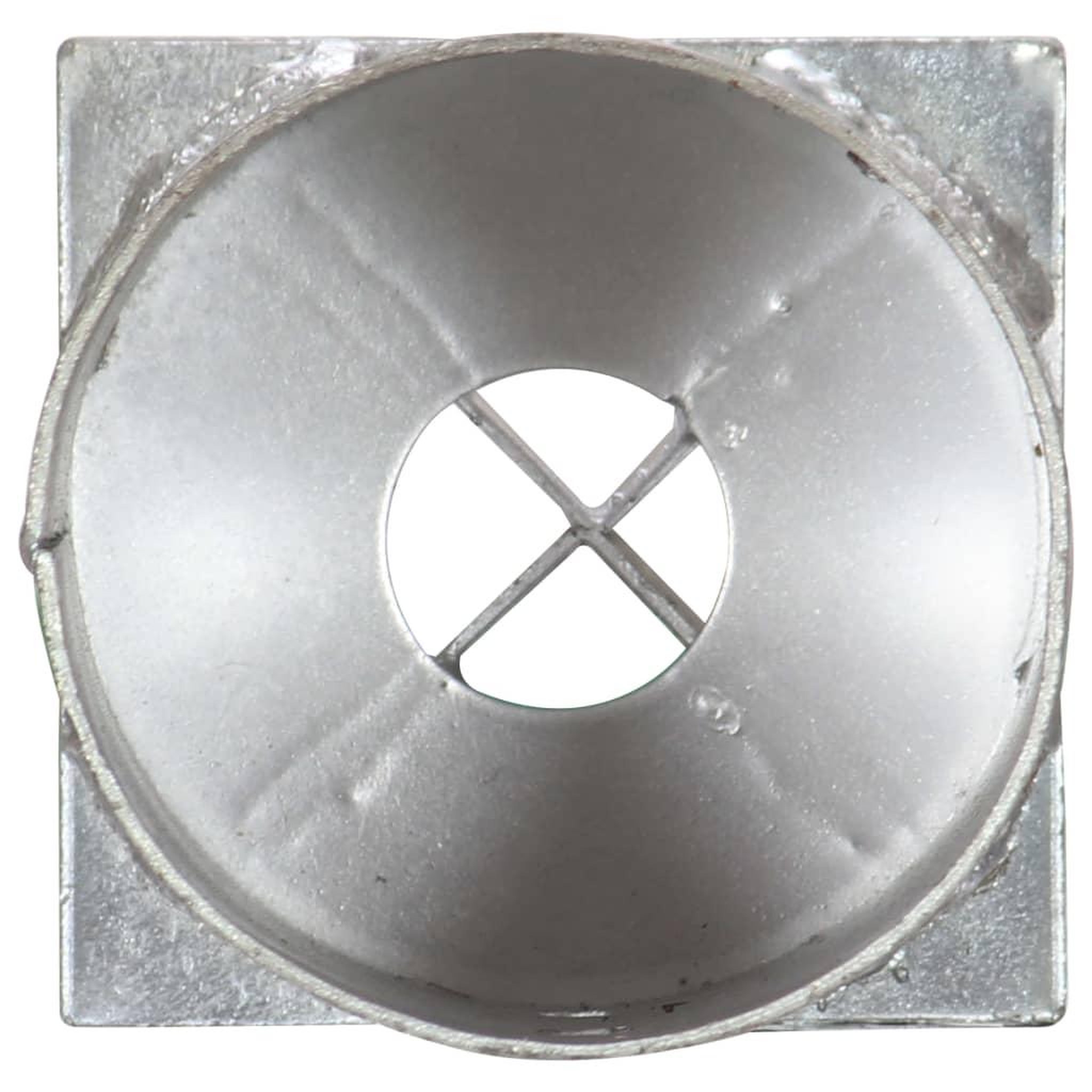 Voir la diapositive 5 : VIDAXL Piquets au sol 6 pcs Argente 10x76 cm Acier galvanise