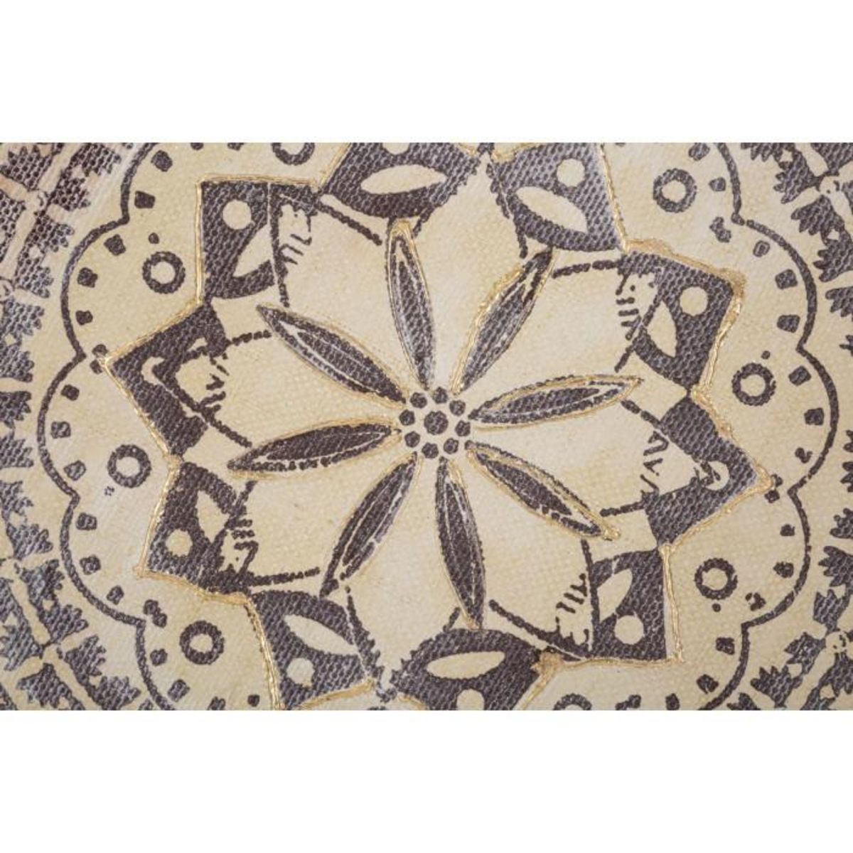 Paris Prix Toile Imprimée Déco  Malind  100x100cm Marron